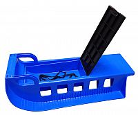 Detské sánky Kamzík plastové - modrý