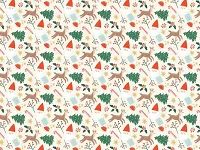 Balicí papír vánoční - Merry Christmas 200 × 70 cm