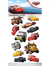 Dětské dočasné tetování Cars