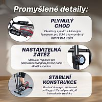 ACRA BE540 Magnetický eliptical