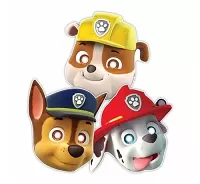 Papírové masky Tlapková Patrola Originals 8 ks