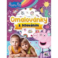Omalovánky s tetováním Prasátko Pepina