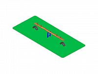 DHA 01 - Vahadlová hojdačka štvormistná