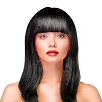 Paruka černá - dlouhá