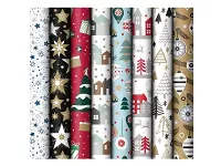 Balicí papír vánoční mix 10 x 0,7 m