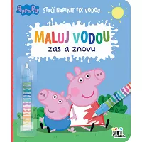 Maluj vodou zas a znovu - Prasátko Pepina