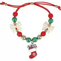 Korálkový náramek s punčochou