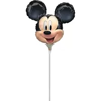 Fóliový balónik MINI hlava Mickey Mouse 23 cm