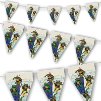 Vlajočková girlanda Korytnačky Ninja 3m