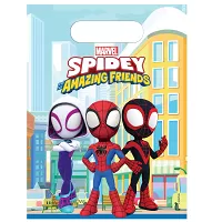 Plastové tašky Spidey 6ks