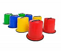 Detské vedierkové chodúle pre balančné hry