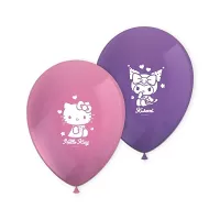 Latexové balonky Hello Kitty a Kuromi 8ks
