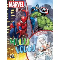 Maľuj vodou - omaľovánky Marvel