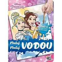 Maľuj vodou - omaľovánky malé Disney Princezné