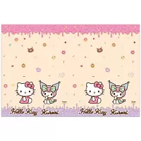 Plastový ubrus Hello Kitty a Kuromi 120 x 180 cm