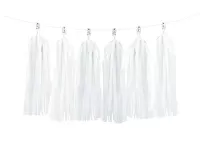 Girlanda strapce biele 2 m