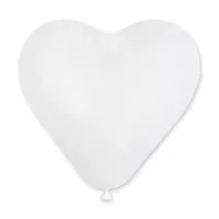 Latexový balónik srdca bielej 95 cm