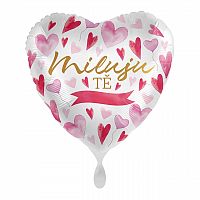 Dekoračné balóniky Tmavo ružové 13 cm - 100 ks - D07