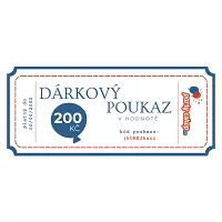 Darčekový poukaz (200 Kč)