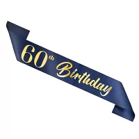 Šerpa 60th Birthday - tmavo modrá