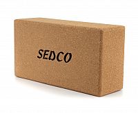 Kocka Sedco Yoga brick - Cork Wood