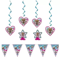 Party dekoračná sada LOL Surprise 7 ks