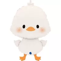 Fóliový balónik Káčatko biele 64 cm