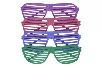 Okuliare neónové 4ks