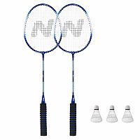 Súprava 2 bedmintonových rakiet NILS NRZ2052