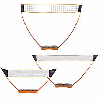 Skladacia sieť na badminton / tenis ZBS 3v1 NILS