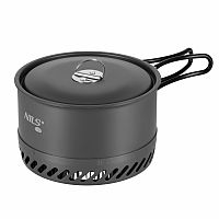 Kempingový hrniec s pokrievkou a výmenníkom NILS Camp NC4203 1 liter