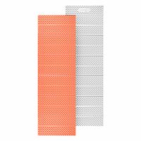 Skladacia penová karimatka NILS Camp NC1768 s reflexnou vrstvou oranžová