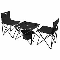 Sada kempingového stola a 2 stoličiek NILS Camp NC3304