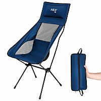 Ultraľahké skladacie kreslo NILS Camp NC3322 modré