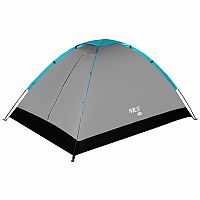 Turistický stan NILS Camp NC3021 sivý