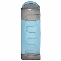 Spací vak NILS Camp NC2008, šedý/mentolový