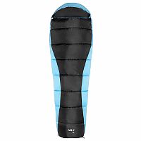 Spací vak NILS Camp NC2012, čierny / modrý