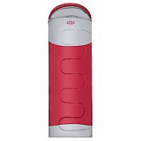 Predĺžený spací vak NILS Camp NC2008 bordó/sivý