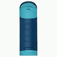 Predĺžený spací vak NILS Camp NC2008 modrý/svetlo modrý