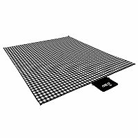 Pikniková deka NILS CAMP NC2310 maxi, čierna