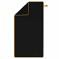 Uterák z mikrovlákna NILS NCR12 čierna/oranžová