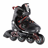 Kolieskové korčule NILS Extreme NA9080, červené