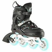 Kolieskové korčule NILS Extreme NA14174 čierno-mentolové