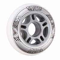 KOLIESKA NILS EXTREME PU 80x24 BIELE (4KS)