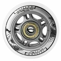 Zostava bielych PU koliesok 70x24 + ložiská ABEC7 NILS EXTREME