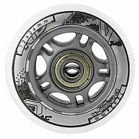 Zostava bielych PU koliesok 72x24 + ložiská ABEC7 NILS EXTREME