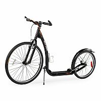 Kolobežka NILS Extreme WHS261 čierna s pumpovanými kolesami 26/20"