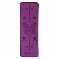 Podložka na jogu HMS YM10 fialová