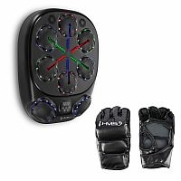 Elektronický boxerský terč HMS TB10 s LED, Bluetooth a rukavicami (Music Boxing Machine)