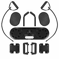 Multifunkčná tréningová doska na kľučky a brucho s expandérmi HMS DBP02 3v1